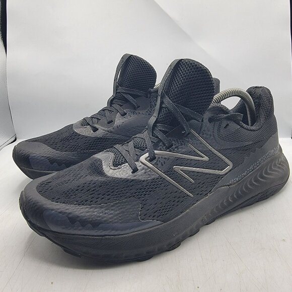 New Balance DynaSoft Nitrel v5 Mens 11.5 Black Trail Running Shoes MTNTRLK5 - Picture 4 of 12